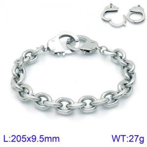 Stainless Steel Bracelet(Men) - KB126393-Z