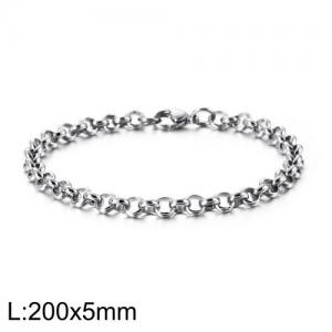 Stainless Steel Bracelet(Men) - KB126599-Z