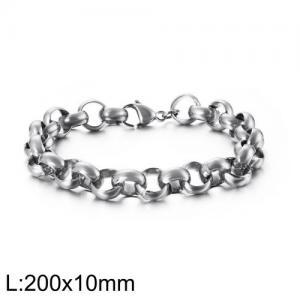 Stainless Steel Bracelet(Men) - KB126601-Z