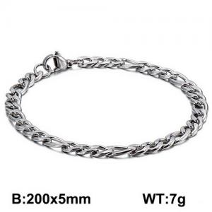 Stainless Steel Bracelet(Men) - KB126629-Z