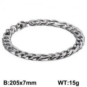 Stainless Steel Bracelet(Men) - KB126631-Z