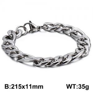 Stainless Steel Bracelet(Men) - KB126633-Z