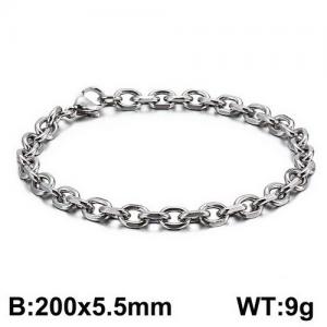 Stainless Steel Bracelet(Men) - KB126643-Z