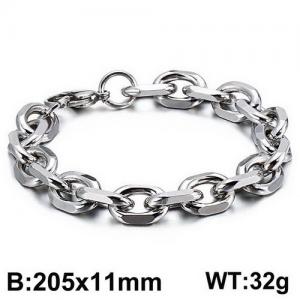 Stainless Steel Bracelet(Men) - KB126645-Z