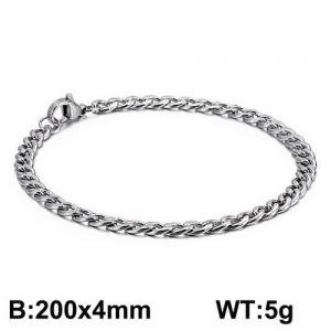 Stainless Steel Bracelet(Men) - KB126657-Z