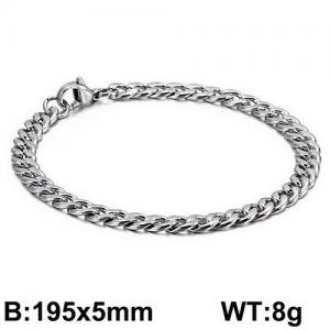 Stainless Steel Bracelet(Men) - KB126658-Z