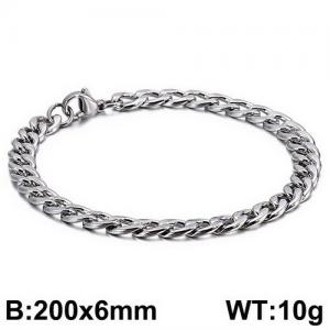 Stainless Steel Bracelet(Men) - KB126659-Z
