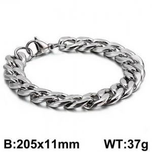 Stainless Steel Bracelet(Men) - KB126662-Z