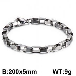 Stainless Steel Bracelet(Men) - KB126677-Z