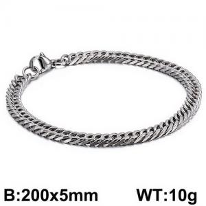 Stainless Steel Bracelet(Men) - KB126678-Z