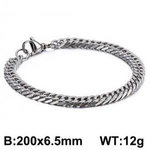 Stainless Steel Bracelet(Men) - KB126679-Z