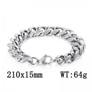 Stainless Steel Bracelet(Men) - KB127144-Z