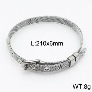 Stainless Steel Bracelet(Men) - KB127290-HR