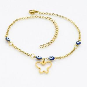 Stainless Steel Gold-plating Bracelet - KB127681-MN