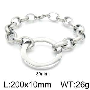 Stainless Steel Bracelet(Men) - KB128099-Z
