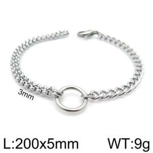 Stainless Steel Bracelet(Men) - KB128116-Z