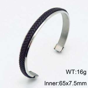 Stainless Steel Bangle - KB128505-QY
