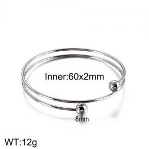 Stainless Steel Bangle - KB129480-Z