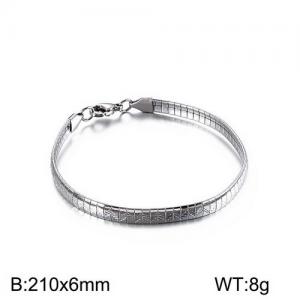 Stainless Steel Bracelet(Men) - KB129482-Z