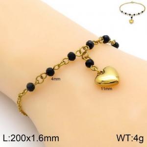 Stainless Steel Crystal Bracelet - KB129493-Z