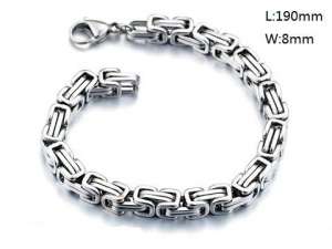 Stainless Steel Bracelet(Men) - KB130155-Z