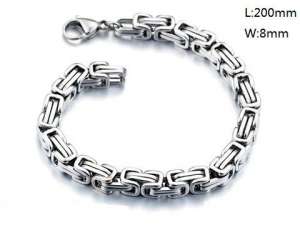 Stainless Steel Bracelet(Men) - KB130156-Z