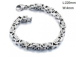 Stainless Steel Bracelet(Men) - KB130160-Z
