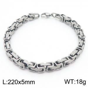 Stainless Steel Bracelet(Men) - KB130161-Z