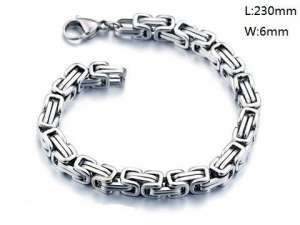 Stainless Steel Bracelet(Men) - KB130166-Z
