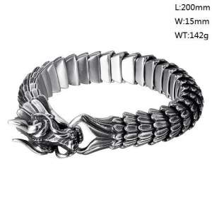 Stainless Steel Bracelet(Men) - KB130168-KJX
