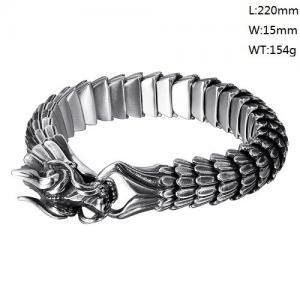 Stainless Steel Bracelet(Men) - KB130170-KJX