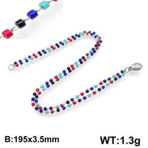 Stainless Steel Crystal Bracelet - KB130359-Z