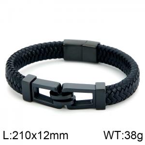 Leather Bracelet - KB130433-KFC