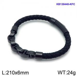 Leather Bracelet - KB130440-KFC