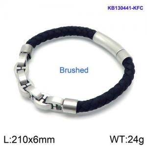 Leather Bracelet - KB130441-KFC