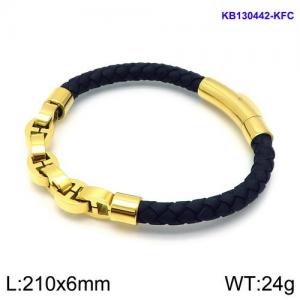 Leather Bracelet - KB130442-KFC