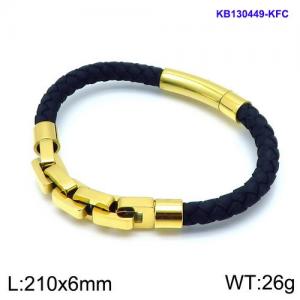 Leather Bracelet - KB130449-KFC