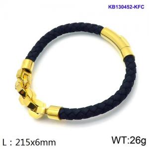 Leather Bracelet - KB130452-KFC