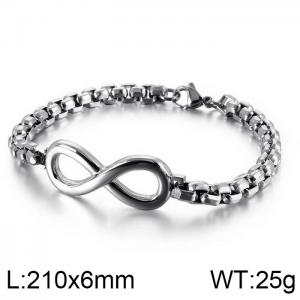 Stainless Steel Bracelet(Men) - KB130528-KFC