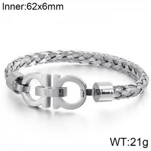 Stainless Steel Bracelet(Men) - KB130547-KFC