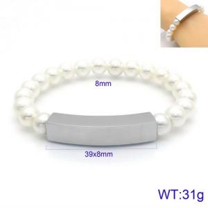 Stainless Steel Special Bracelet - KB130561-KFC