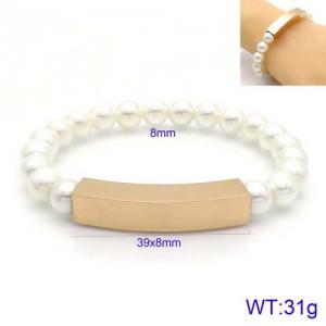 Stainless Steel Special Bracelet - KB130563-KFC