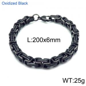 Stainless Steel Bracelet(Men) - KB130681-Z