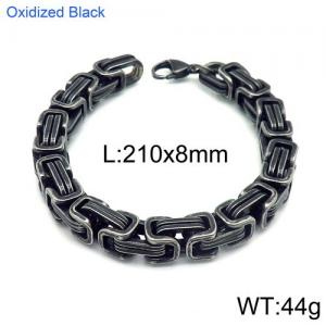 Stainless Steel Bracelet(Men) - KB130682-Z