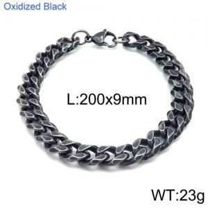 Stainless Steel Bracelet(Men) - KB130686-Z