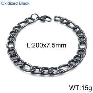 Stainless Steel Bracelet(Men) - KB130688-Z