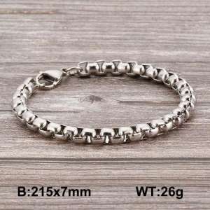Stainless Steel Bracelet(Men) - KB130692-Z