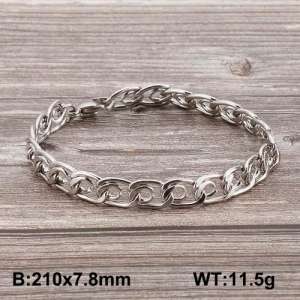 Stainless Steel Bracelet(Men) - KB130706-Z