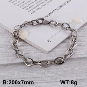 Stainless Steel Bracelet(Men) - KB130717-Z