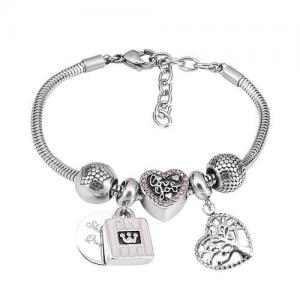 Stainless Steel Bracelet(women) - KB131893-PA